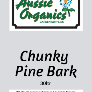 Aussie Organics Chunky Pine Bark Mulch